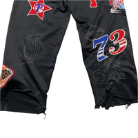 NBA Vintage D Sports American Basketball Trackpant Bottoms (2XL)