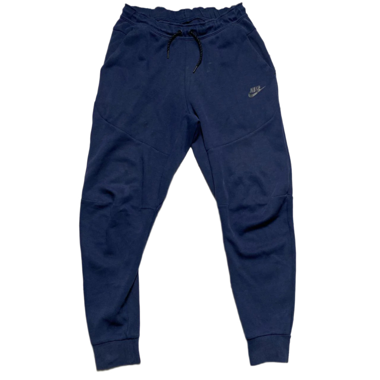 Nike Tech Fleece Navy and Black Slim Joggers (S)