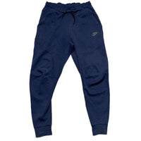 Nike Tech Fleece Navy and Black Slim Joggers (S)