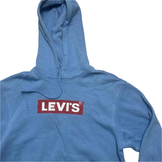 Levis Light Blue and Red Hoodie (M)