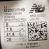 New Balance 2002r Green and Cream Trainers (UK 7.5)