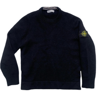 Stone Island Wool Black Jumper (S)
