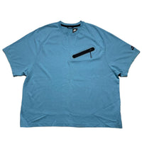 Nike Blue and Black Tech Fleece T Shirt (2XL)
