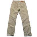 Levis 751 Corduroy Beige Khaki Jeans (32W)