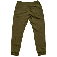 Nike Khaki Green and White Tracksuit Jumper and Joggers (M)