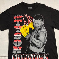 Chinatown Market Mike Tyson Smiley Boxing Black T Shirt (M)