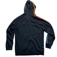 Adidas Performance Essentials Black Orange Red and Blue Multi Colour Full Tracksuit (M/S)
