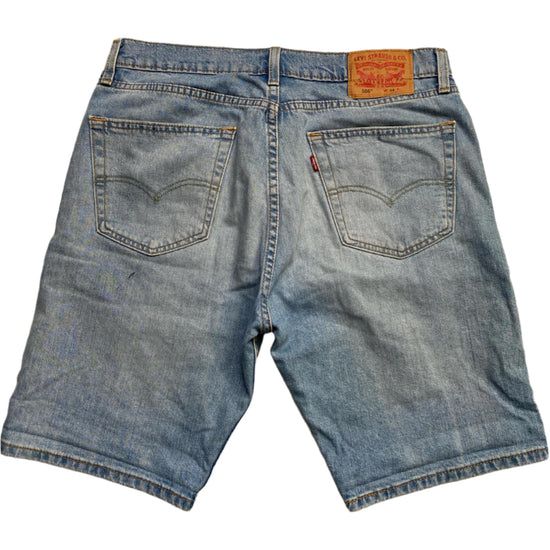 Levis 505 Light Blue Denim Jorts Jean Shorts (34W)