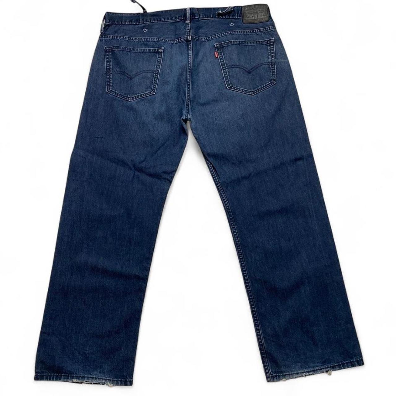 Levis 569 Navy Blue Baggy Vintage Jeans (40W)
