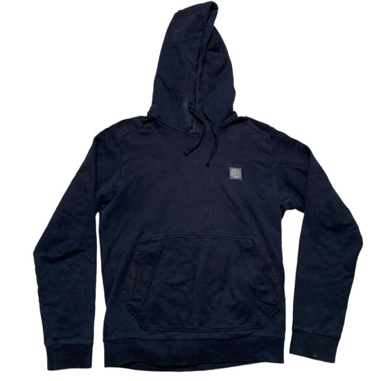 Stone Island Square Patch Navy Hoodie (M)