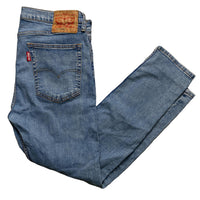 Levis 519 Hi Ball Light Blue Stonewash Vintage Jeans (36W)