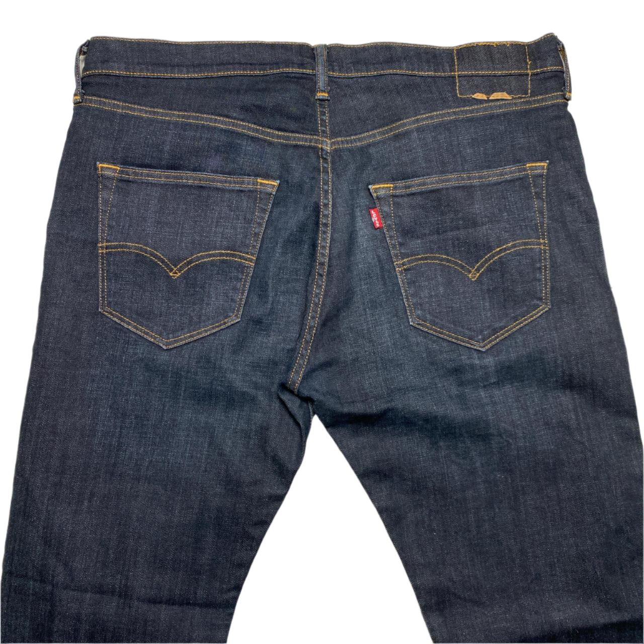 Levis 501 Baggy Dark Indigo Navy Jean (36W)