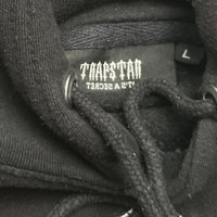 Trapstar Grey Black and White Hoodie (L)