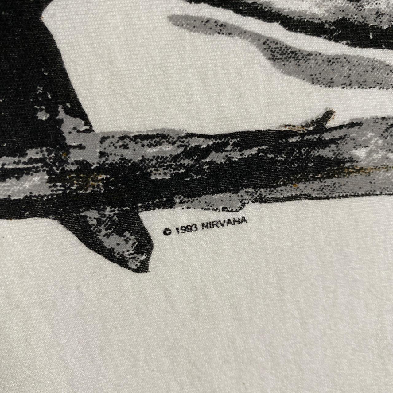 Nirvana Vintage 1993 90’s Single Stitch Incesticide White T Shirt