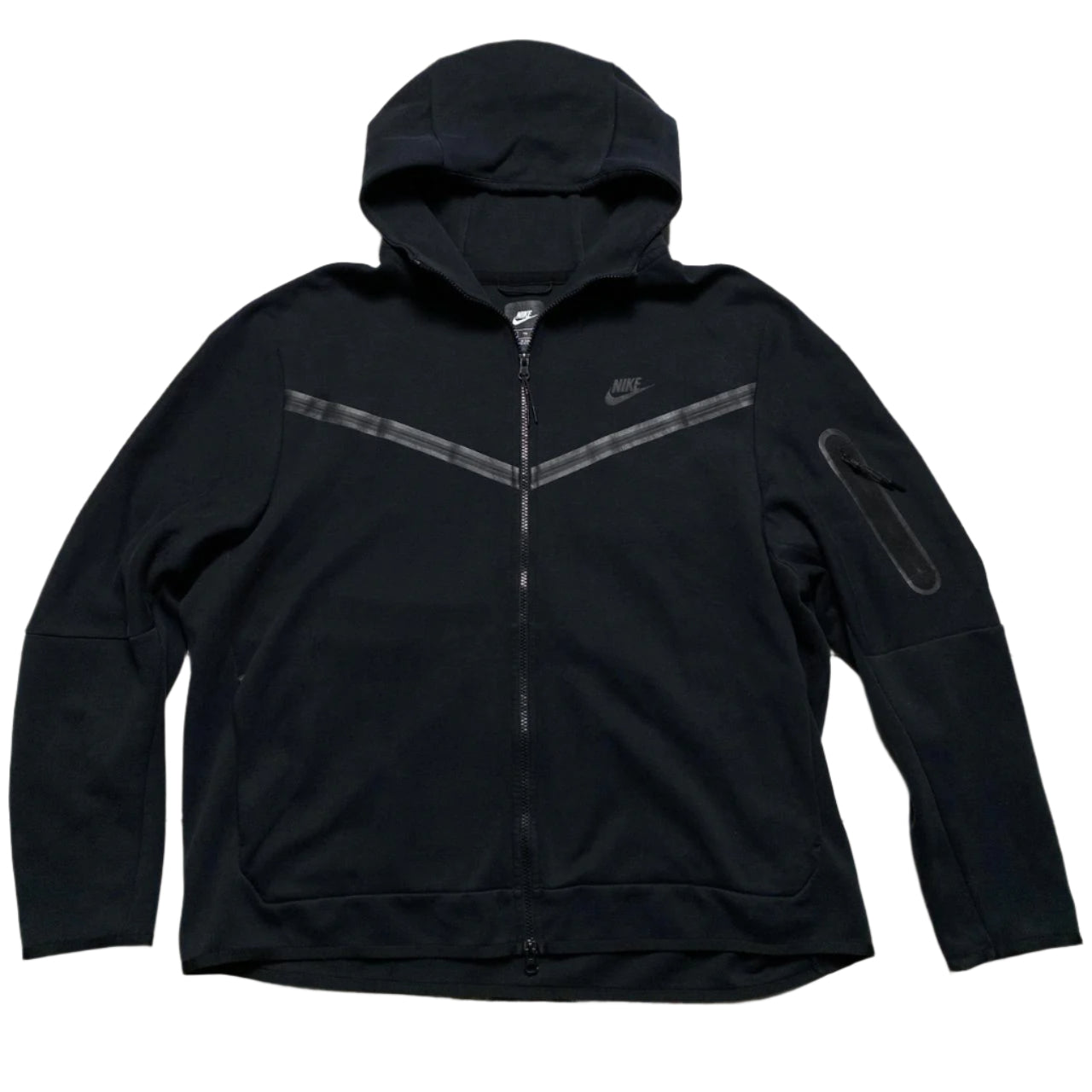 Nike Tech Fleece Black Hoodie (2XL)