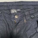 Armani Exchange Black Baggy Cargo Trousers (32W)