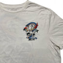 AllSaints White Skull Snake Surfer T Shirt (2XL)