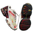 Nike Air Max Plus TN III 3 White Red and Yellow Flames (UK 5.5)