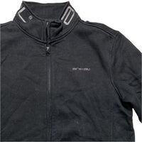 Animal Black and Grey Zip Jumper (M)