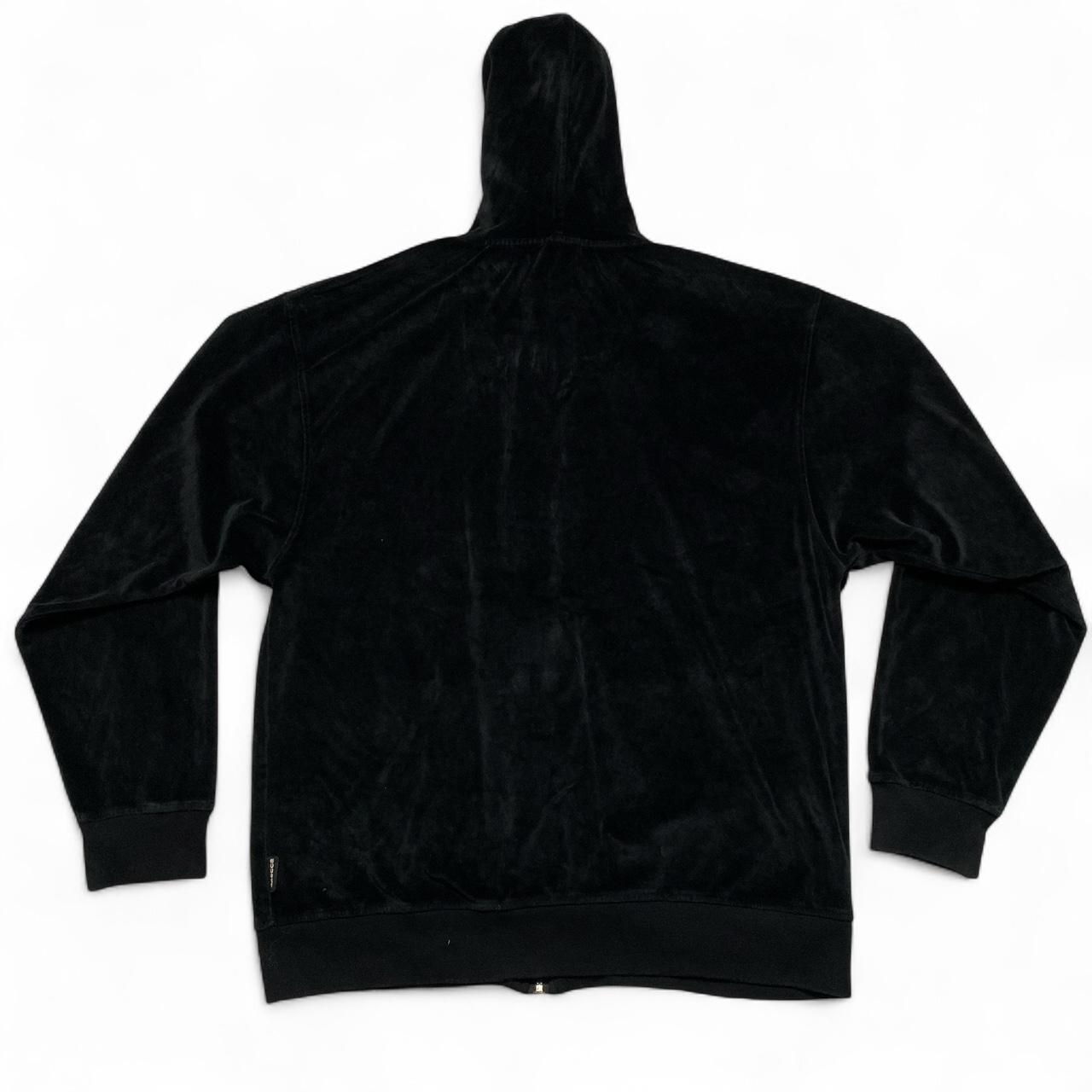 Mecca USA Vintage 90’s Y2K Velour Black Full Tracksuit (2XL)