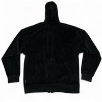 Mecca USA Vintage 90’s Y2K Velour Black Full Tracksuit (2XL)