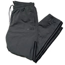Adidas Grey and Black Shell Trackpant Bottoms (L)