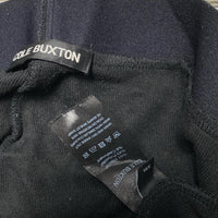 Cole Buxton Black Elasticated Waist Thermal Joggers (2XL)