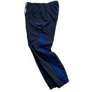 Adidas Navy and Blue Baggy Shell Trackpant Bottoms (M)