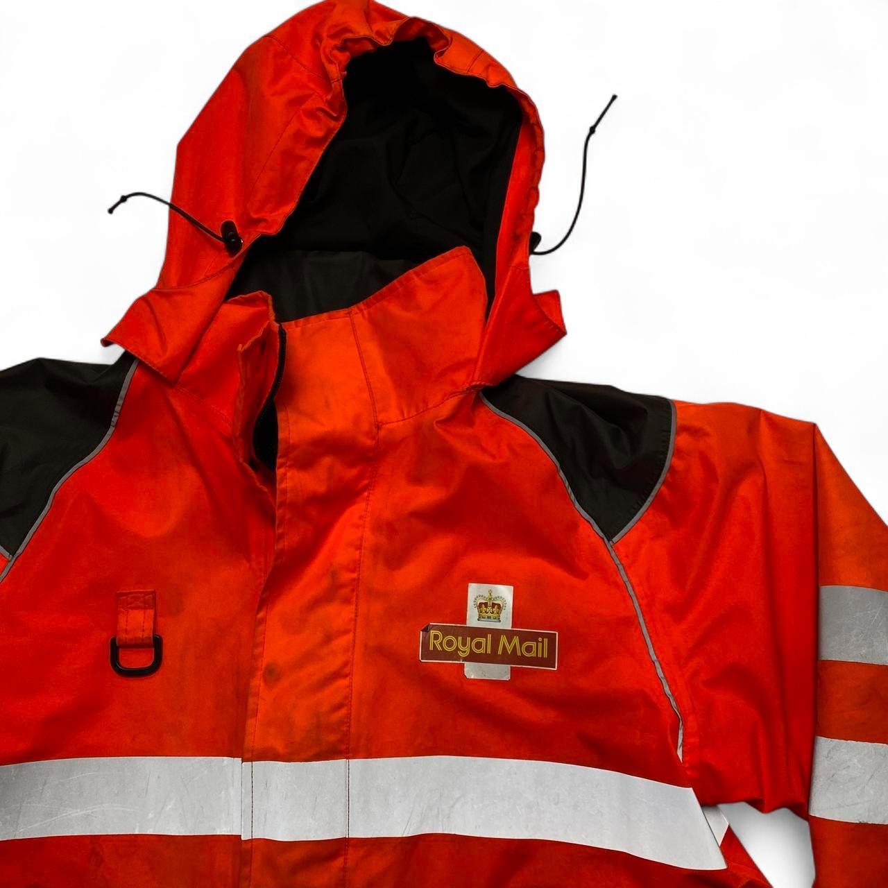 Royal Mail Orange Waterproof Padded Jacket (L)