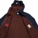 CP Company Shell Goggle Navy and Red Fleece Interior Jacket