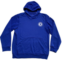 Adidas Blue and White Chelsea Hoodie (L)