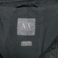 Armani Exchange Black Military Style Cargo Jacket