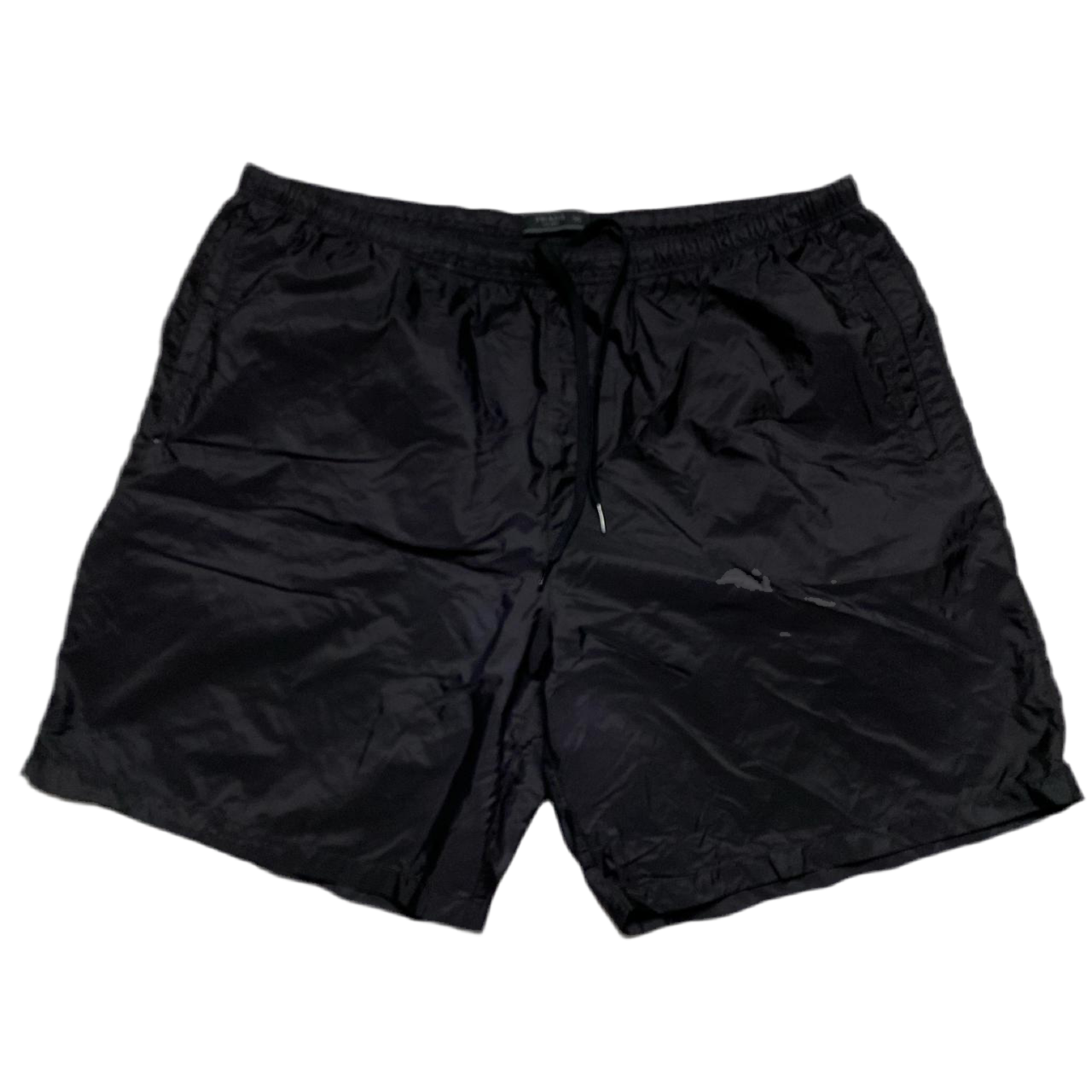 Prada Milano Black Nylon Shell Swimming Shorts (W 34)