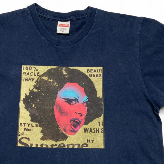 Supreme Some Girls Beauty and Beast T Shirt Navy (M)