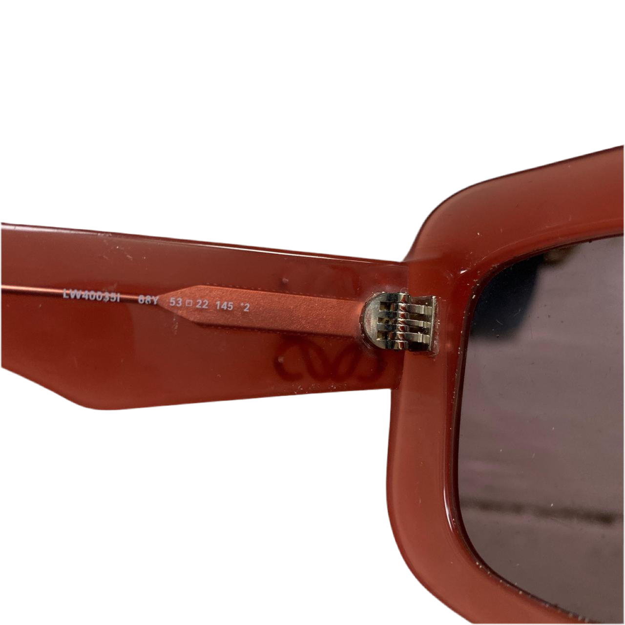 Loewe Light Burgundy Rose Pink Sunglasses
