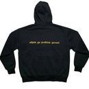 W9 Black n Yellow Zip Hoodie (S/M/L/XL)