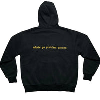 W9 Black n Yellow Zip Hoodie (S/M/L/XL)