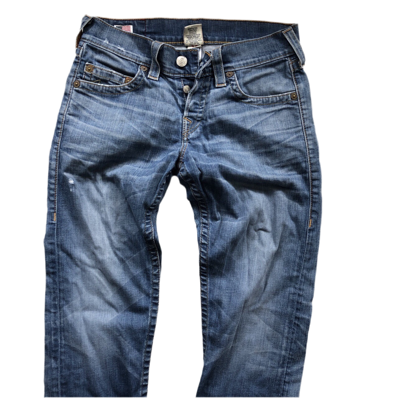 True Religion Geno Stonewash Jeans (30W)