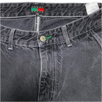 Tommy Hilfiger Patta Carpenter Jeans Grey and White Contrast Stitch (32W)