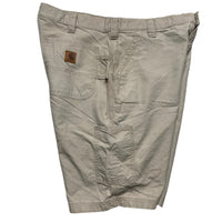 Carhartt Tan Original Fit Baggy Cargo Carpenter Shorts (38W)