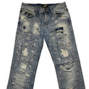Dolce and Gabbana Vintage Distressed Light Blue Baggy Jeans (32W)