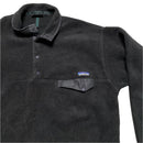 Patagonia Black Fleece Quarter Button Up Jumper (XL)