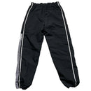 Nike Vintage Club Spellout Black and White Shell Trackpant Baggy Bottoms (M)