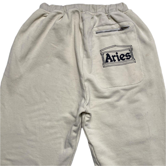 Aries Cream and Black Baggy Joggers (M)