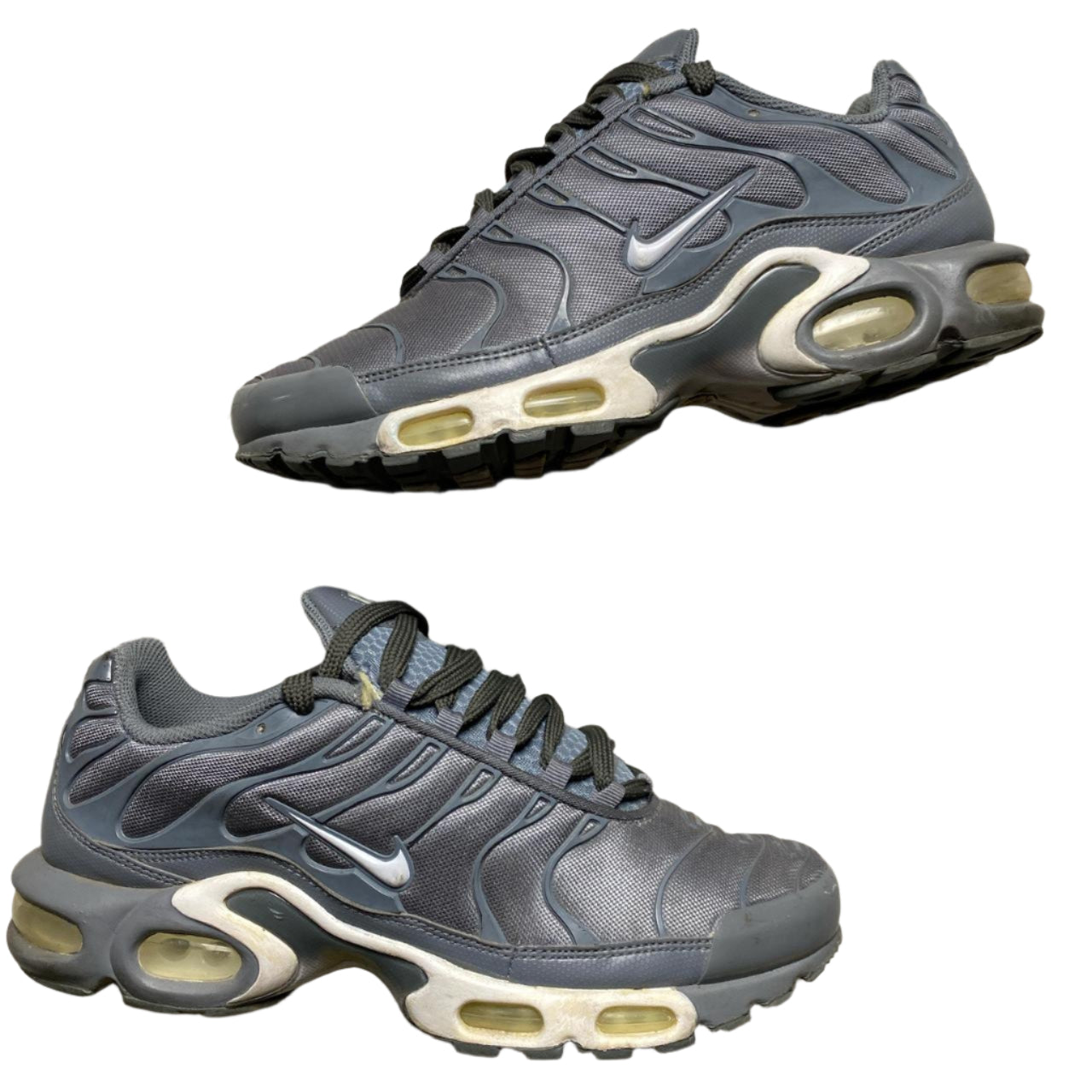 Nike Air Max Plus TN TXT Cool Grey and White (UK 8)