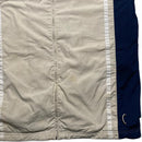 Nike Vintage y2k Cream and Navy Shell Tracksuit Jacket (2XL)