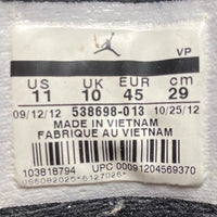 Jordan Flight Grey and Black (UK 10)