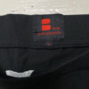 B Side Wale Adeyemi Black and White Baggy Y2K Grime Joggers (L)