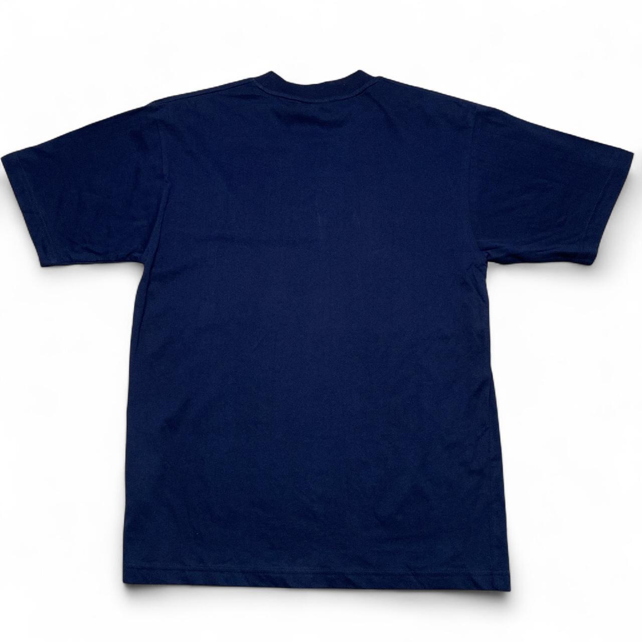 Nike Vintage y2k Navy and Grey T Shirt (S)