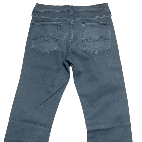 7 For All Mankind Blue Straight Flair Jeans (W 26)